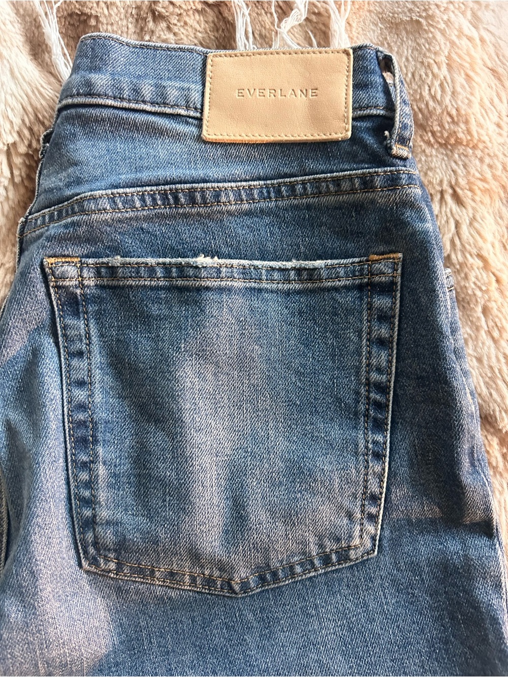 Everlane Blue Denim High-Rise Women's Jeans